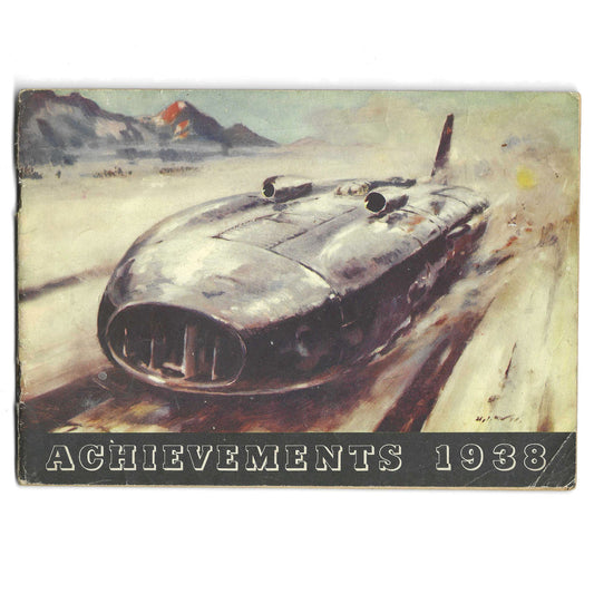 Castrol "Achievements" Booklet — 1938, Vintage