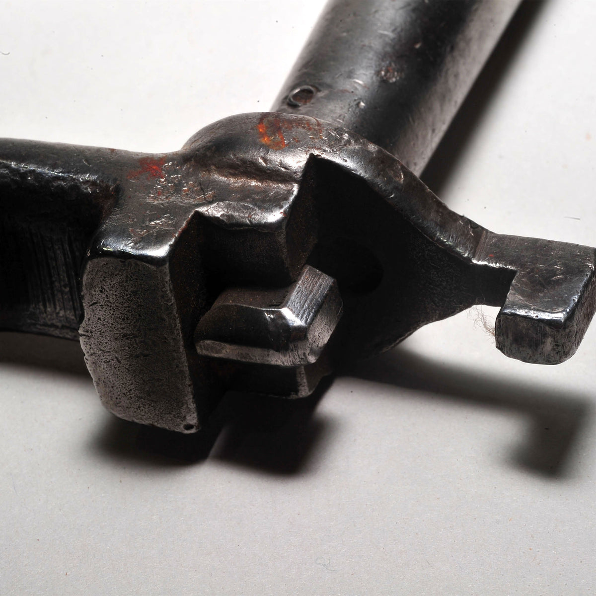 Antique Steam Locomotive Steel Brake Handle
