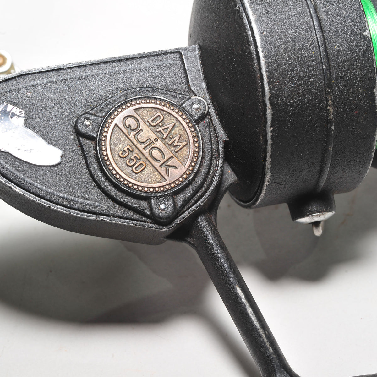 Vintage DAM Quick 550 Spinning Reel — West German Engineering