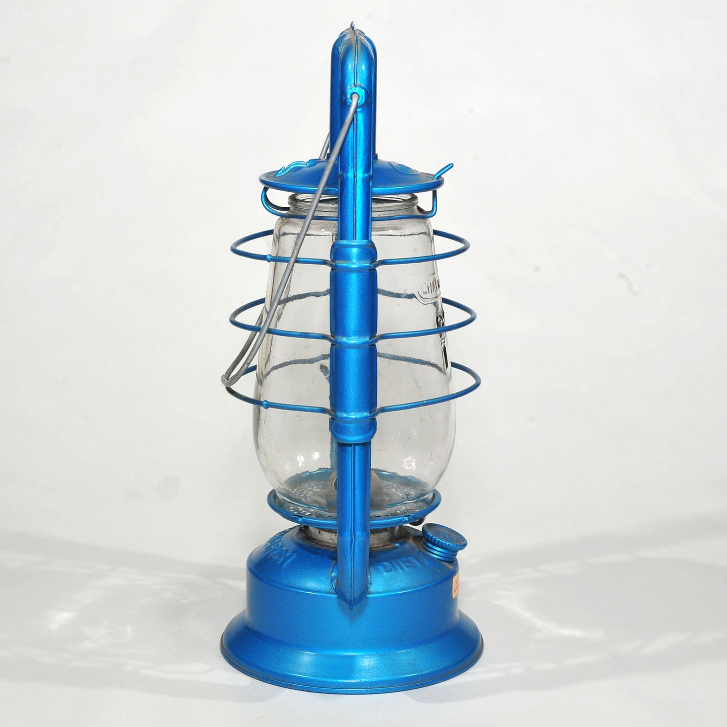Vintage Dietz Monarch Hurricane Lantern — Excellent Condition, Includes Spare Wick