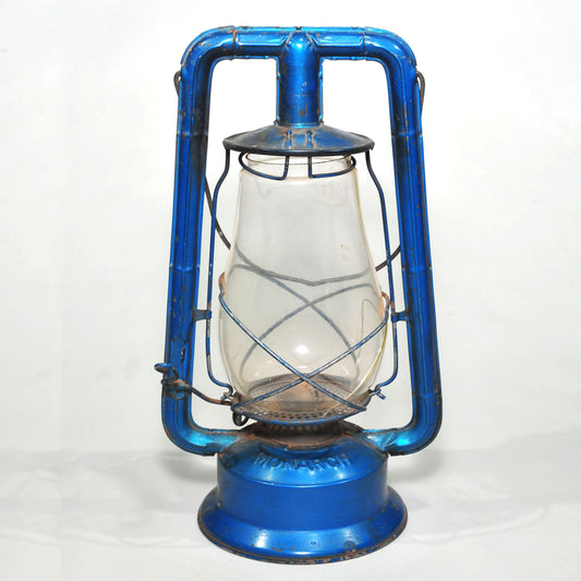 Vintage Dietz Monarch Hurricane Lantern — Good Condition, Includes Spare Wick
