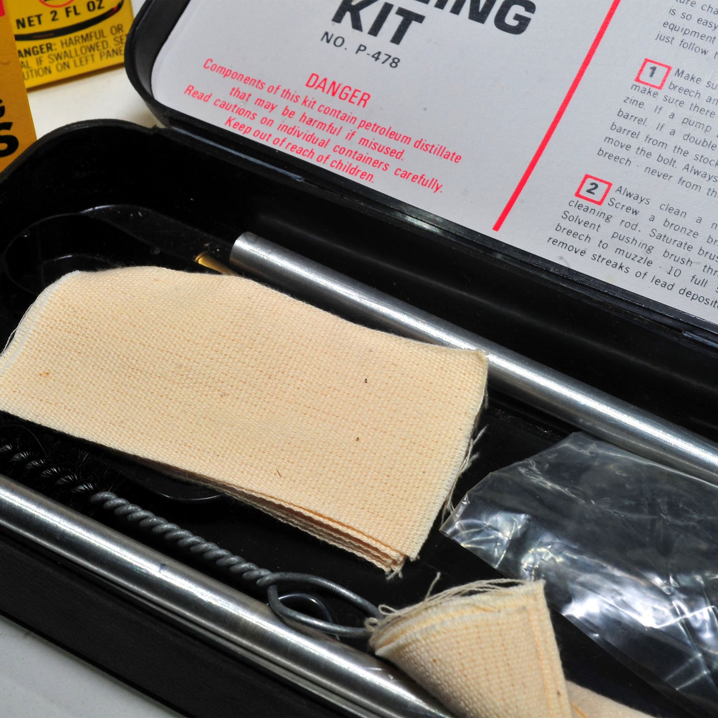 Outers Gunslick 12 Gauge Shotgun Cleaning Kit — Complete, Never Used (Circa Early-to-Mid 1970s)