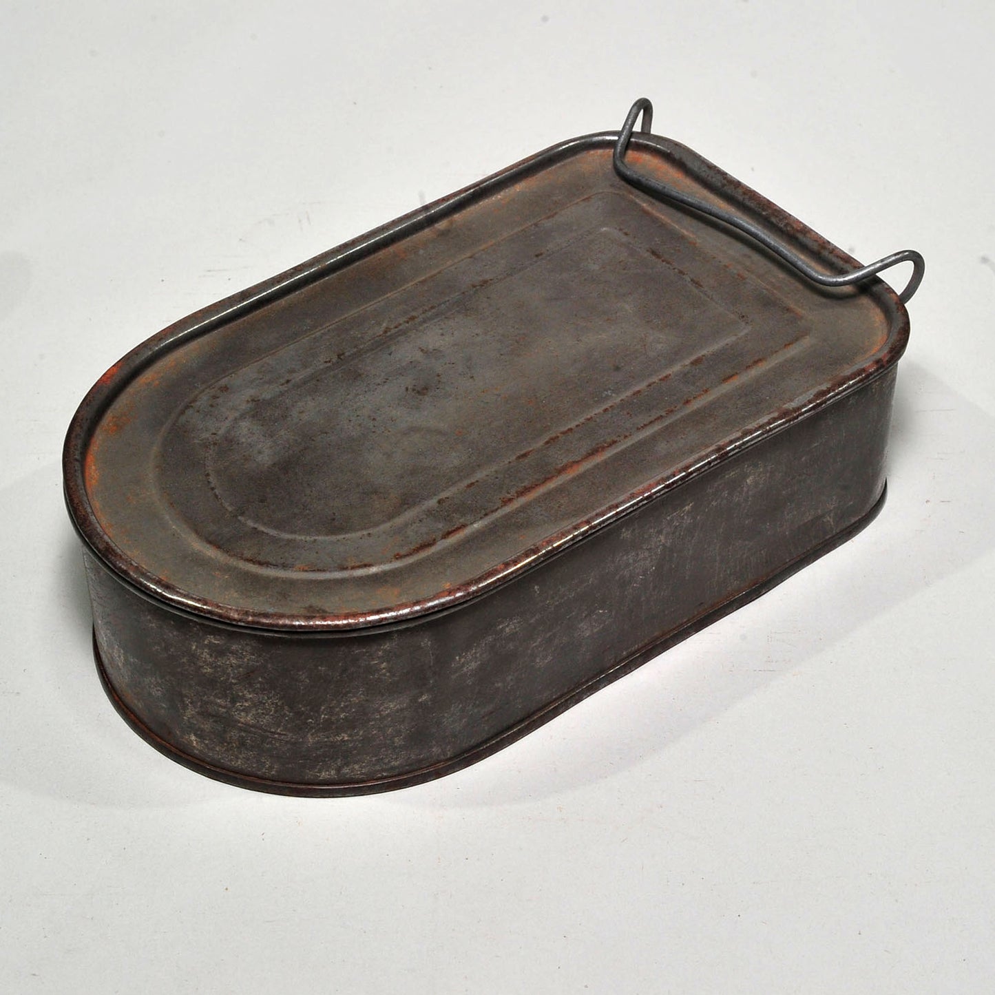 Miner's Snap Tin — Vintage British Coal Mining Lunch Tin, Good Condition