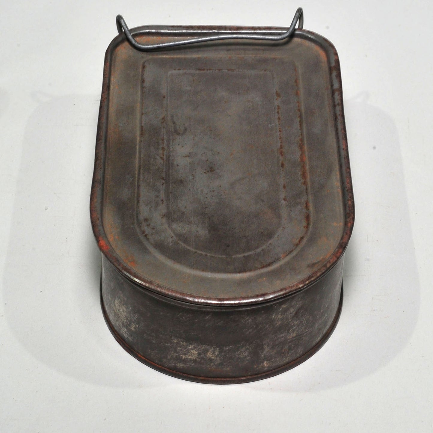 Miner's Snap Tin — Vintage British Coal Mining Lunch Tin, Good Condition