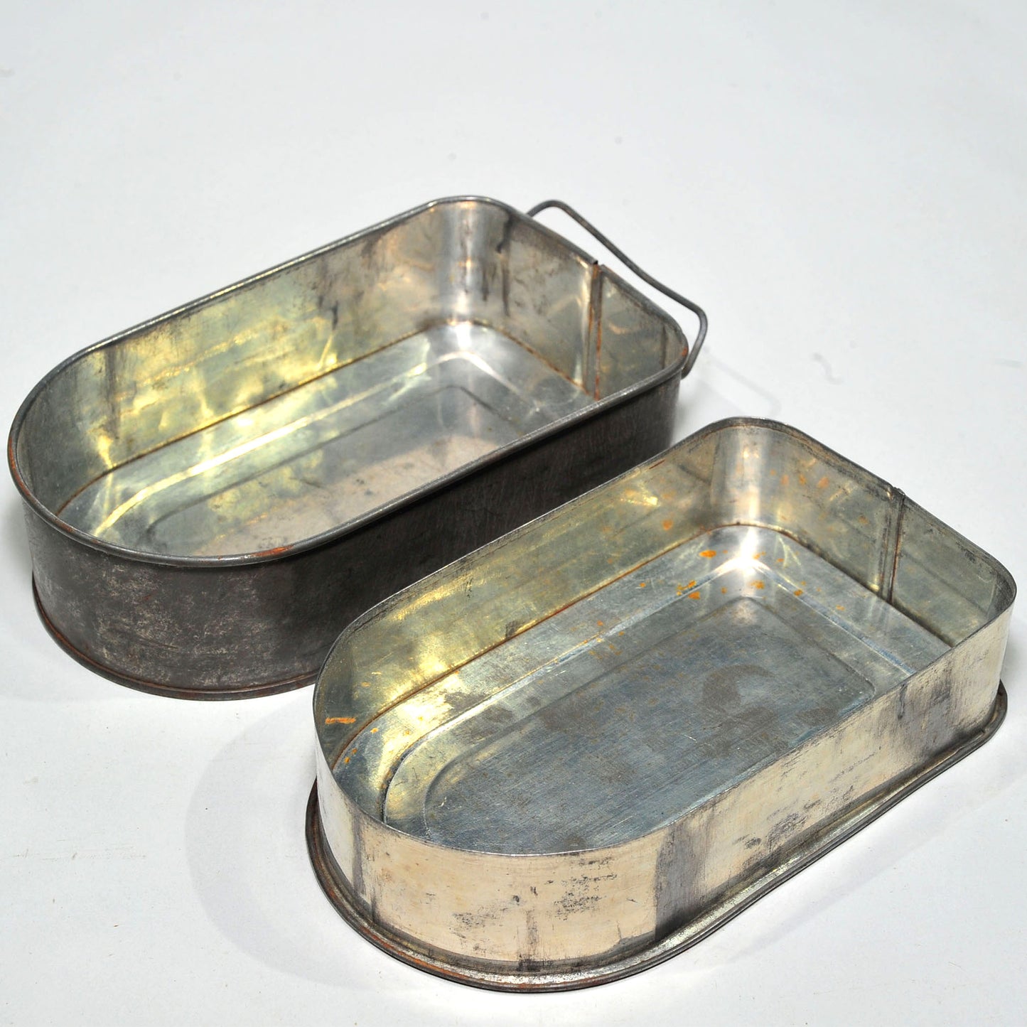 Miner's Snap Tin — Vintage British Coal Mining Lunch Tin, Good Condition