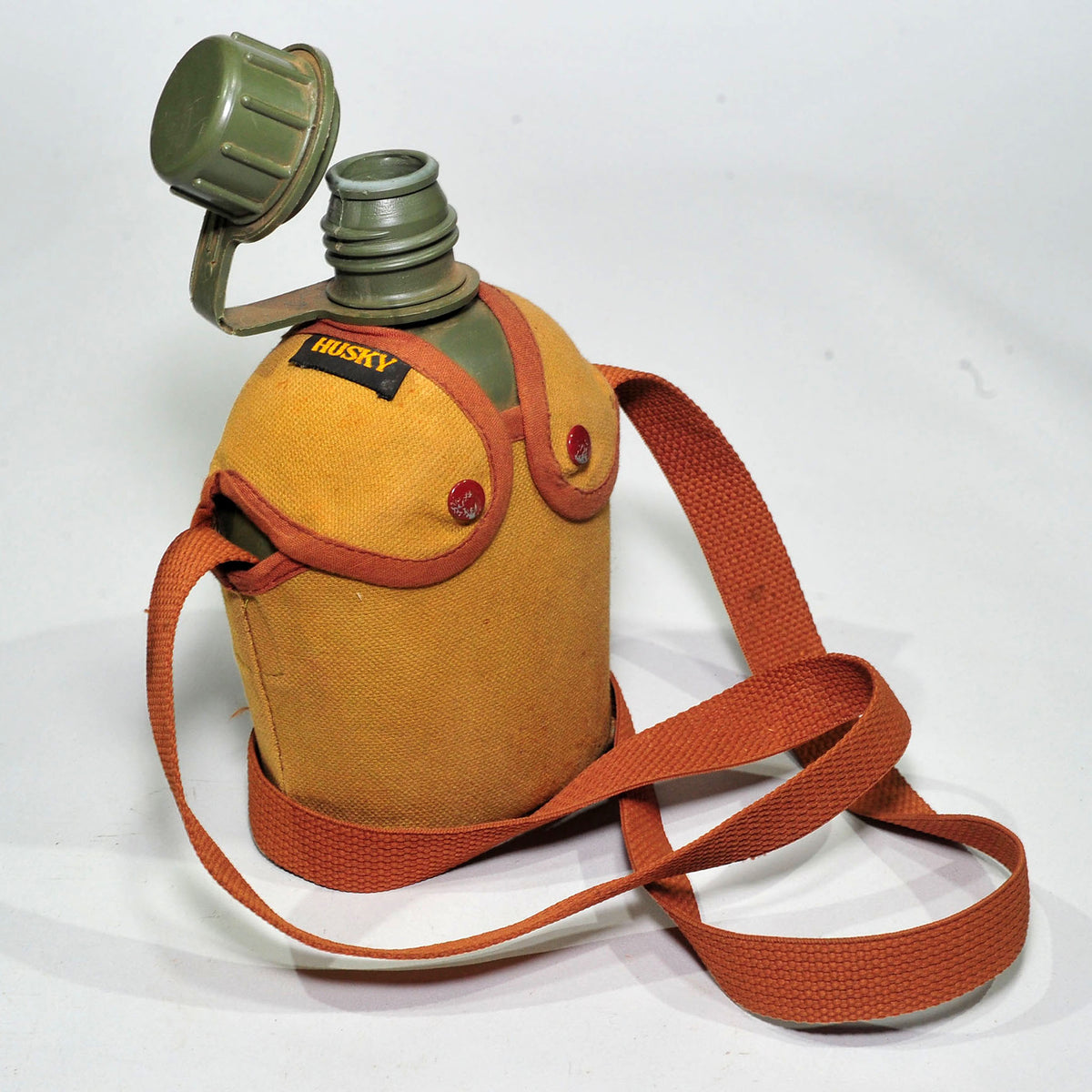 SADF South African Army 1L Water Bottle with Canvas Cover — Lid Included