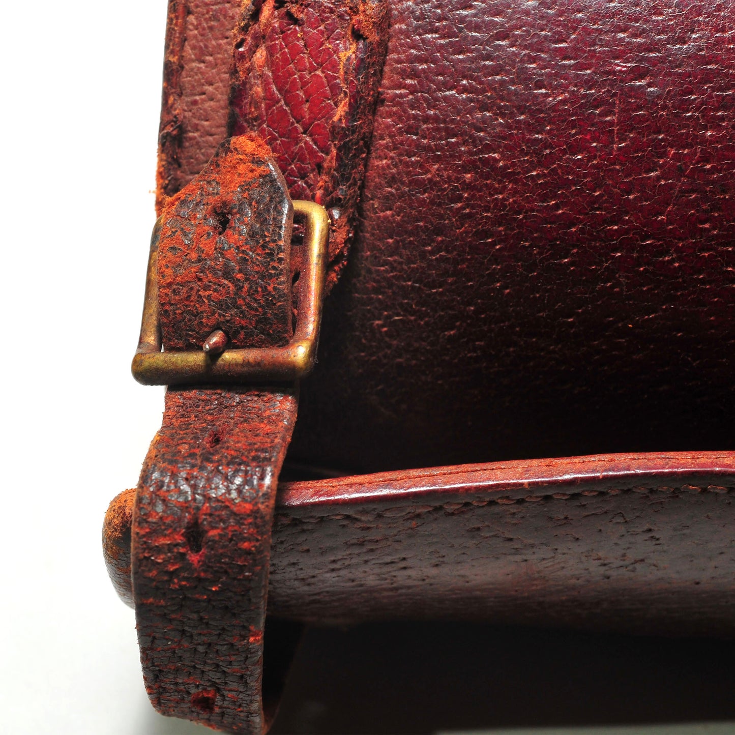 British Army Leather Gaiters — Anglo-Boer War Era, Genuine Leather, Good Condition
