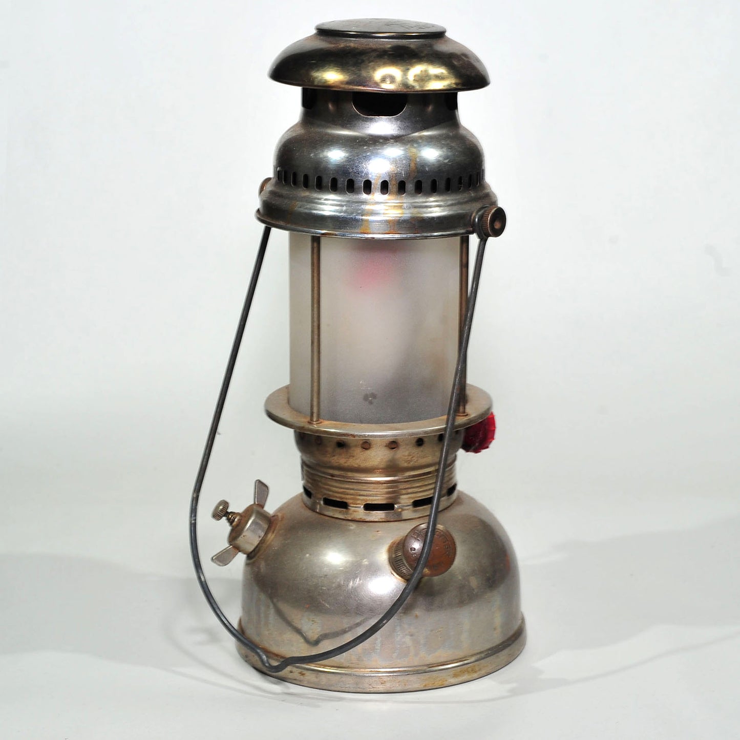 Baby Petromax 821, 250CP — Vintage German Kerosene Pressure Lantern, 34cm, Restoration Project