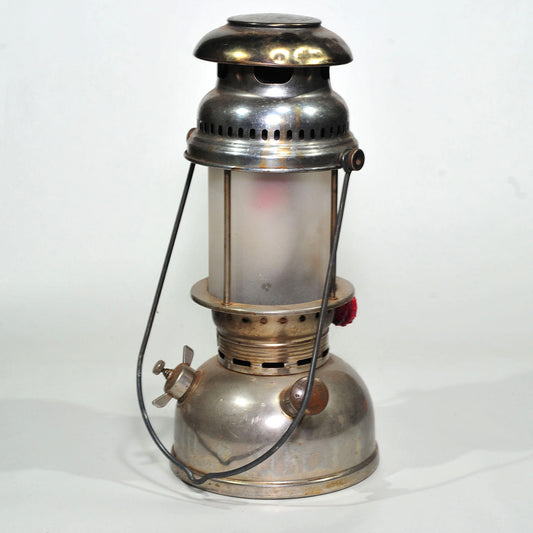 Baby Petromax 821, 250CP — Vintage German Kerosene Pressure Lantern, 34cm, Restoration Project