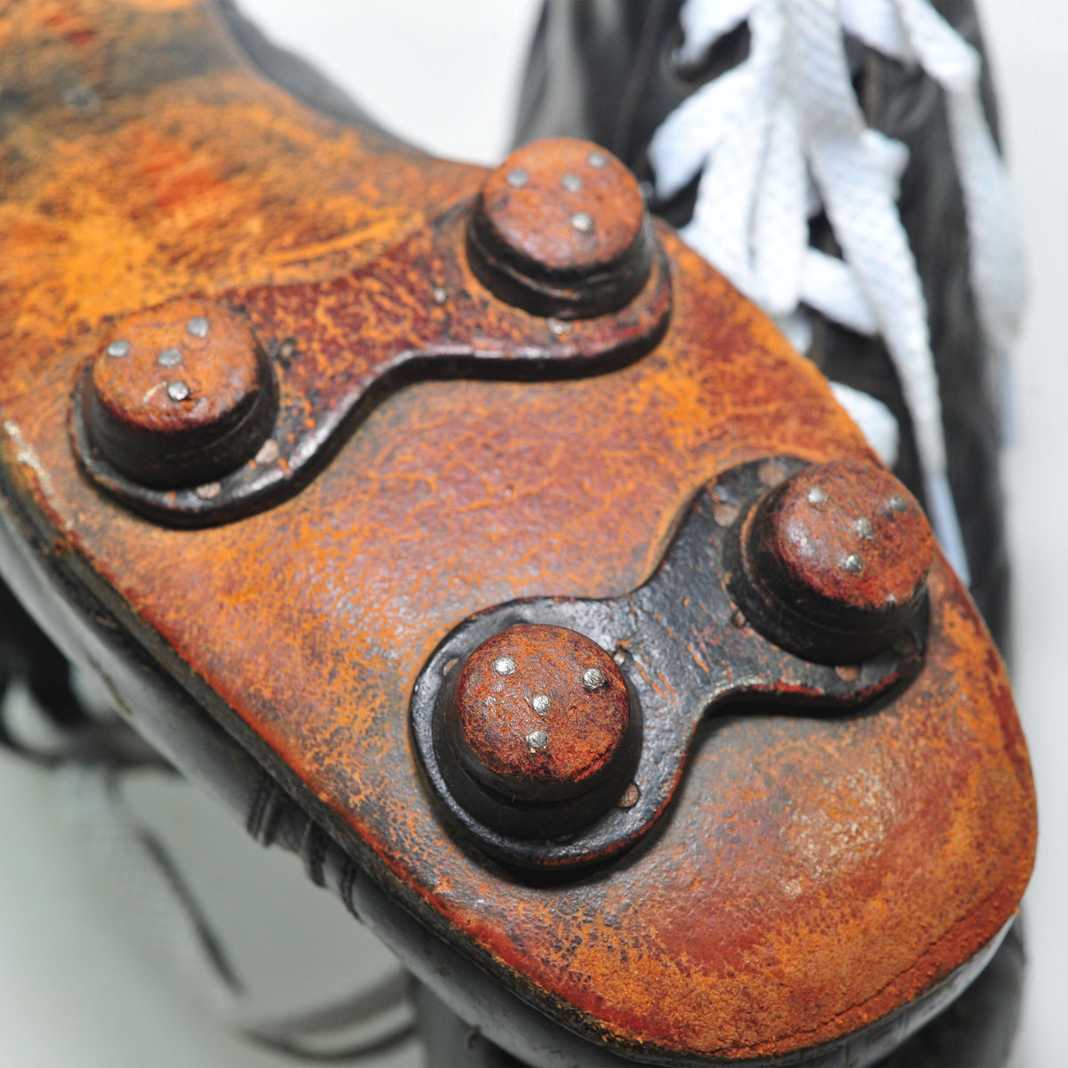 Cuthbert's "Springbok Flier" Rugby Boots — 1930s, Leather Studs, Size 6, 29cm