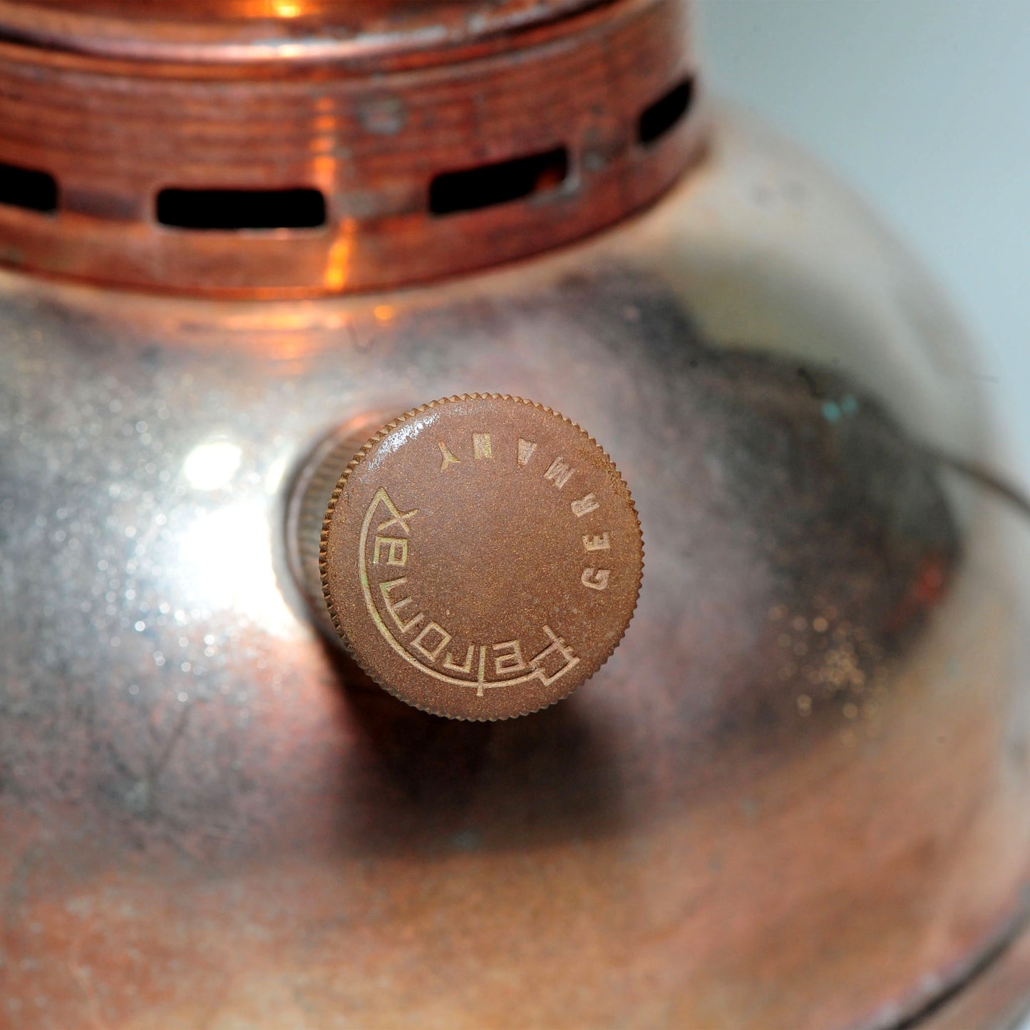 Petromax 821 Lanterns — Matching Original Pair, Complete with Original Globes