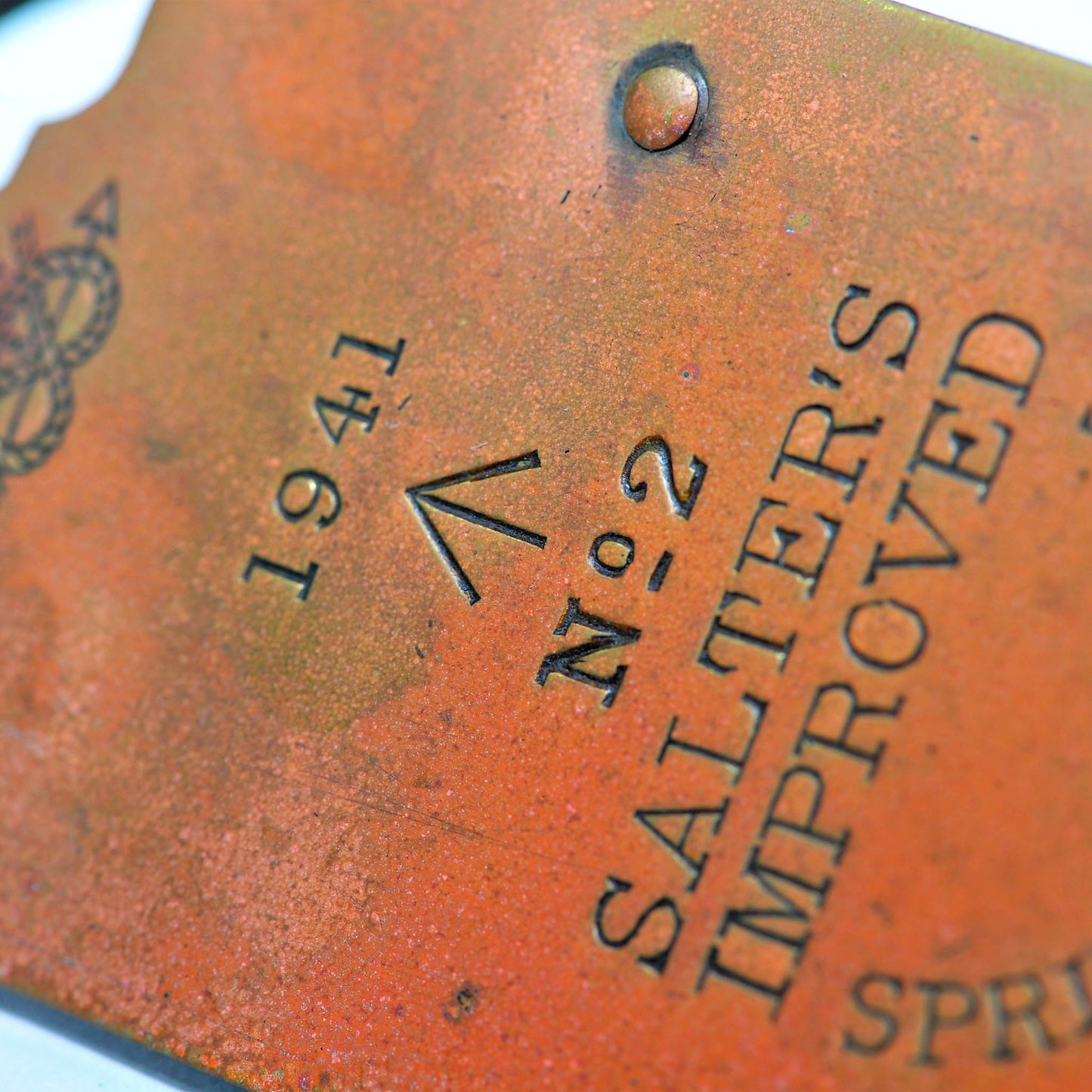 Salter Improved Spring Balance — 1941, 30lb, 33cm