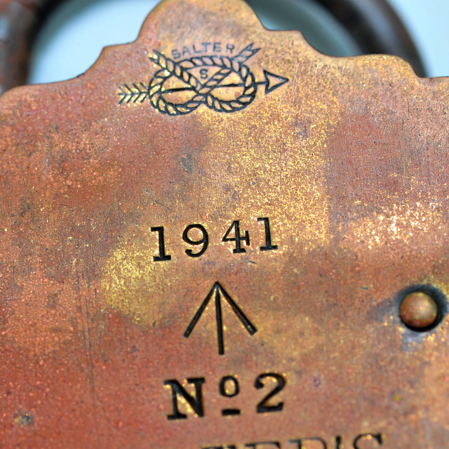 Salter Improved Spring Balance — 1941, 30lb, 33cm