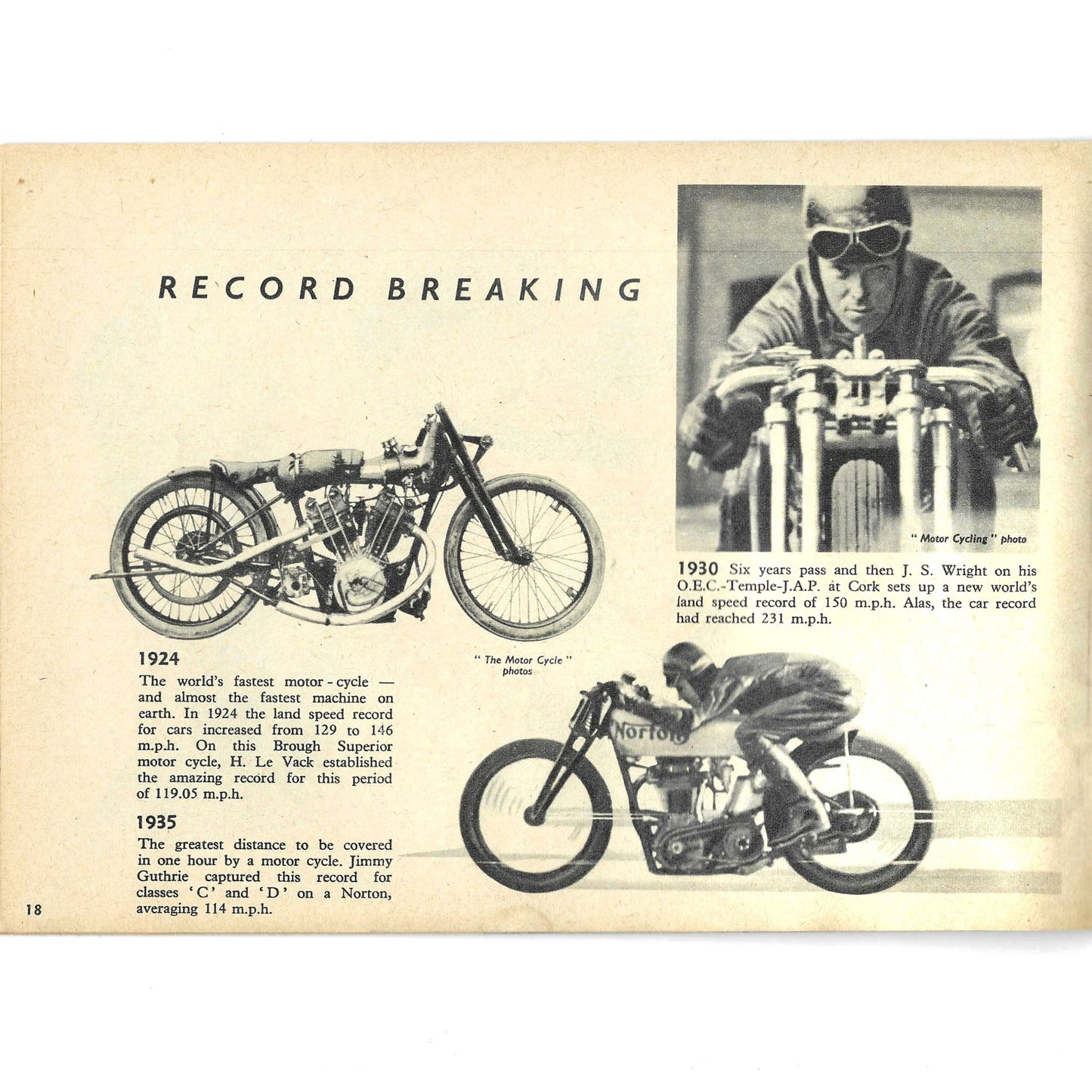 Castrol "The First 50 Years" Booklet — Vintage Company History