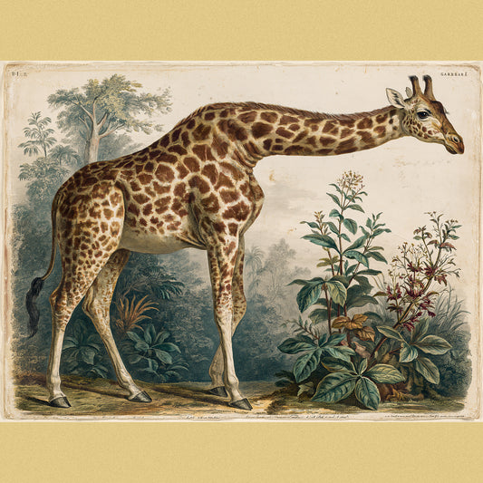Giraffe — Plate No. 2
